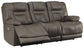 Wurstrow PWR REC Sofa with ADJ Headrest - UMBER COLOR IN STOCK