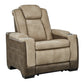 Next-Gen DuraPella PWR Recliner/ADJ Headrest - Sand color in stock