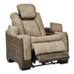 Next-Gen DuraPella PWR Recliner/ADJ Headrest - Sand color in stock