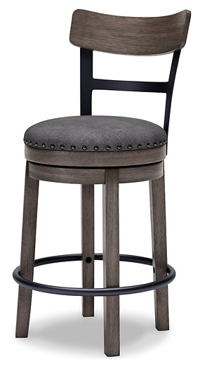 Caitbrook UPH Swivel Barstool (1/CN) ASSEMBLED