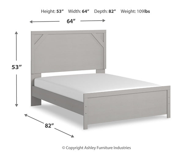 Cottonburg  Panel Bed