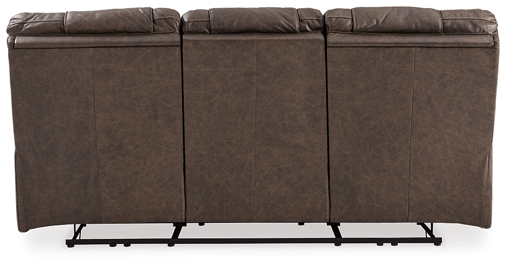 Wurstrow PWR REC Sofa with ADJ Headrest - UMBER COLOR IN STOCK