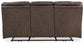 Wurstrow PWR REC Sofa with ADJ Headrest - UMBER COLOR IN STOCK