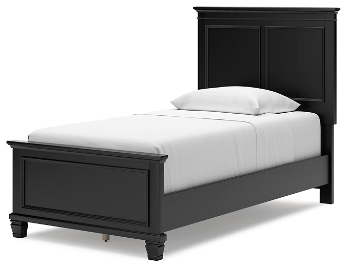 Lanolee  Panel Bed - QUEEN IN STOCK - ASSEMBLED