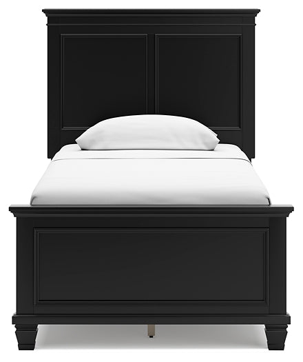 Lanolee  Panel Bed - QUEEN IN STOCK - ASSEMBLED