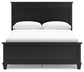 Lanolee  Panel Bed - QUEEN IN STOCK - ASSEMBLED