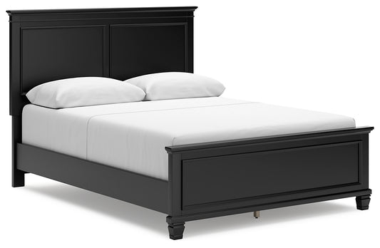 Lanolee  Panel Bed - QUEEN IN STOCK - ASSEMBLED