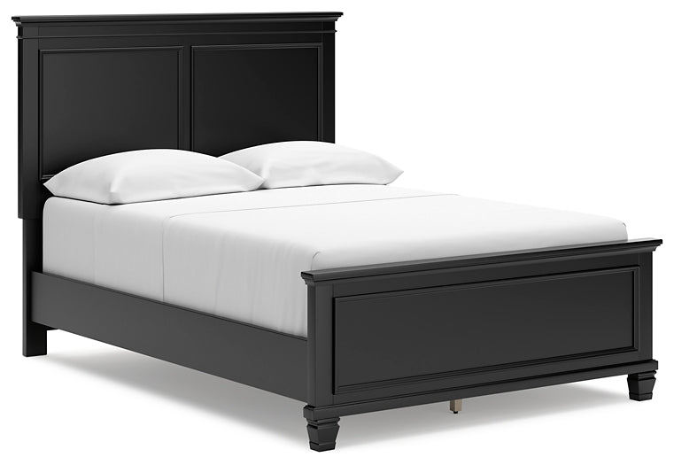 Lanolee  Panel Bed - QUEEN IN STOCK - ASSEMBLED