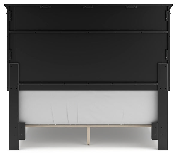 Lanolee  Panel Bed - QUEEN IN STOCK - ASSEMBLED