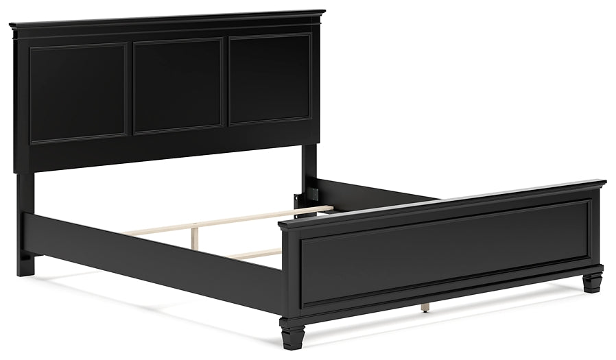 Lanolee  Panel Bed - QUEEN IN STOCK - ASSEMBLED