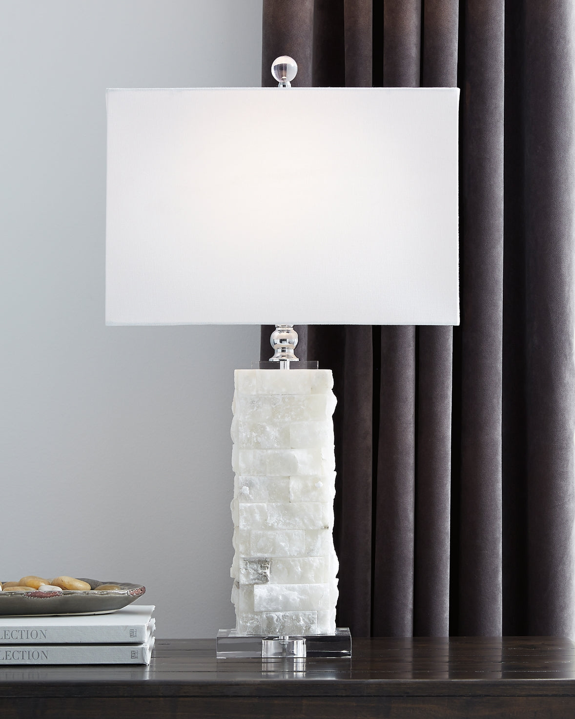 Malise Alabaster Table Lamp (1/CN)