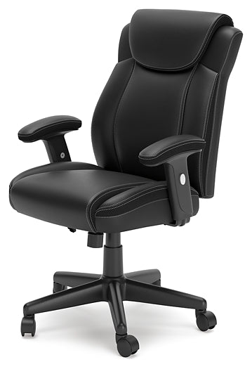 Corbindale Home Office Swivel Desk Chair  -BLACK IN STOCK - ASSEMBLED