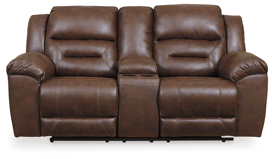 Stoneland DBL Rec Loveseat w/Console